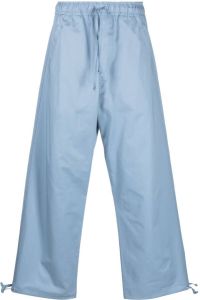 Société Anonyme Broek met wijde pijpen Blauw