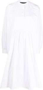 Sofie D'hoore Delfina cotton shirtdress Wit
