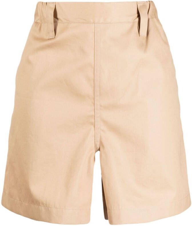 Sofie D'hoore Shorts met elastische taille Bruin