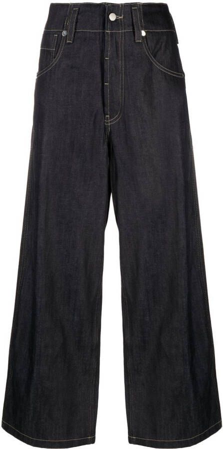 Sofie D'hoore Jeans met wijde pijpen Blauw