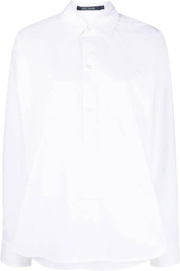 Sofie D'hoore Katoenen blouse Wit