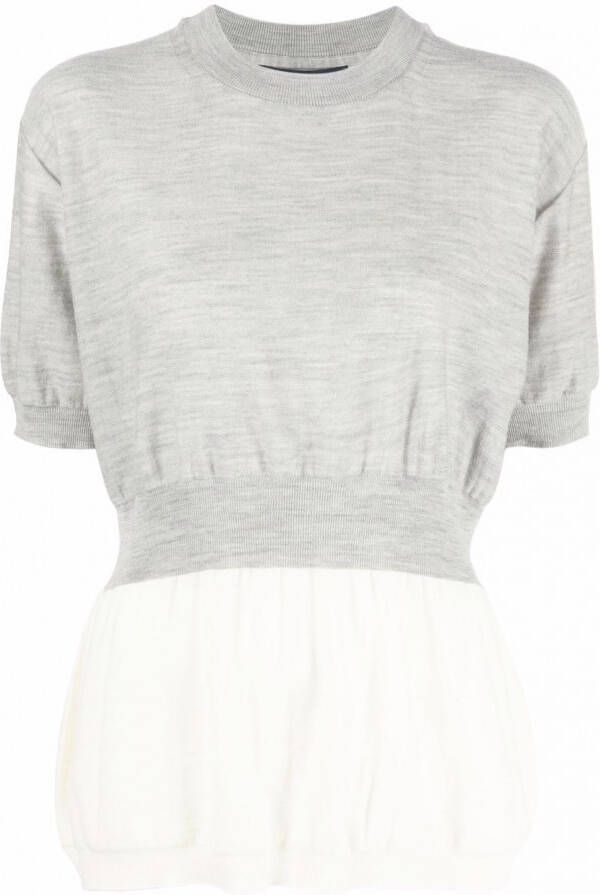 Sofie D'hoore T-shirt met print Grijs