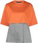 Sofie D'hoore Tweekleurig T-shirt Oranje - Thumbnail 1
