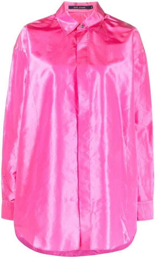 Sofie D'hoore Zijden blouse Roze