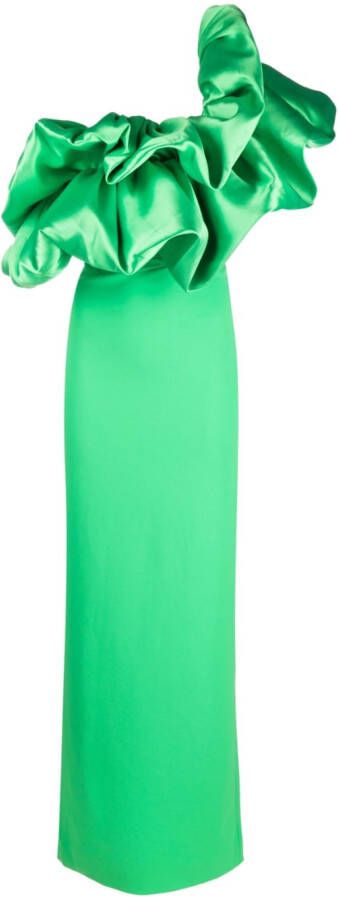 Solace London Maxi-jurk Groen