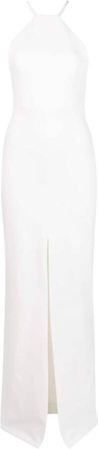 Solace London Maxi halterjurk Wit