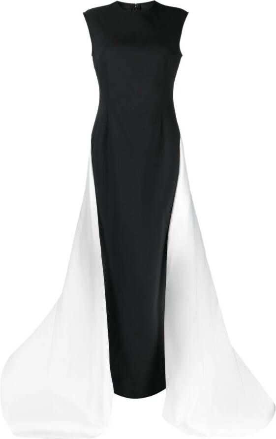Solace London Mouwloze jurk Zwart