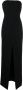 Solace London Off-shoulder maxi-jurk Zwart - Thumbnail 1