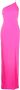 Solace London Asymmetrische jurk Roze - Thumbnail 1