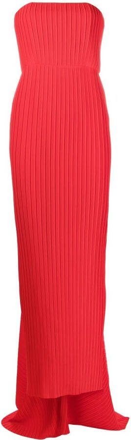 Solace London Harlee maxi-dress Rood