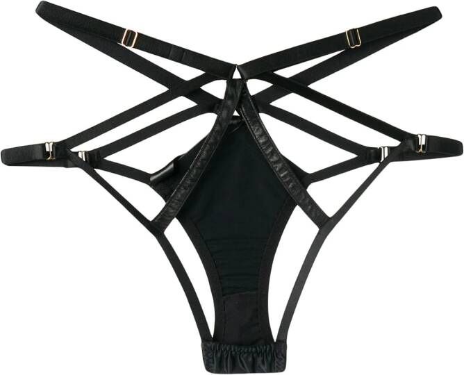 Something Wicked Jade slip Zwart