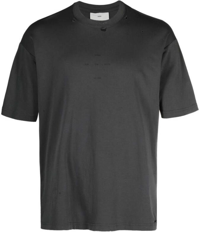 Song For The Mute T-shirt met print Grijs