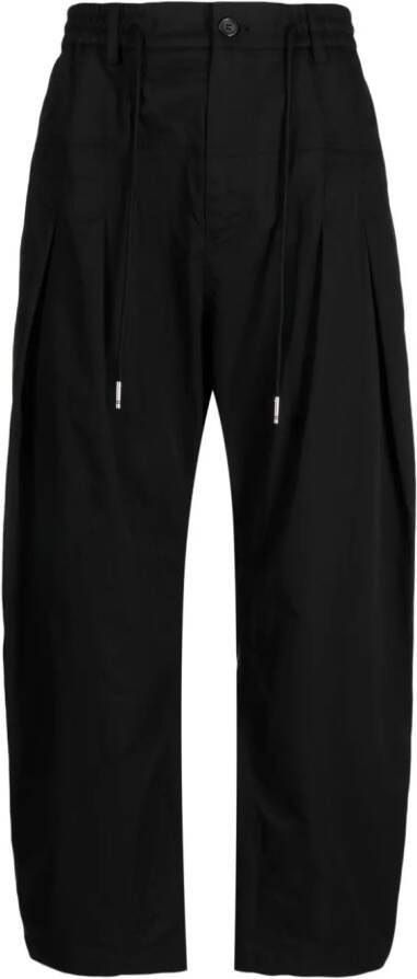 SONGZIO Broek met trekkoord Zwart