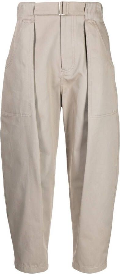 SONGZIO Cropped broek Bruin