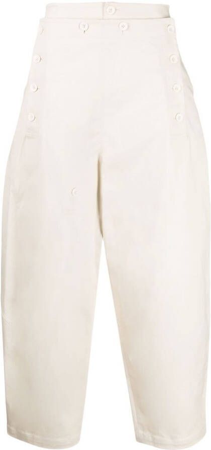 SONGZIO Cropped broek Wit