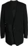 SONGZIO Kraagloze blazer Zwart - Thumbnail 1