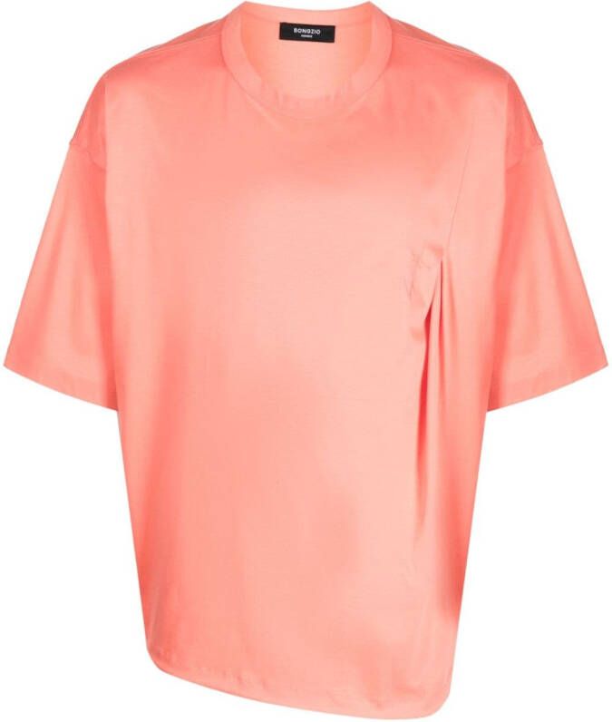 SONGZIO T-shirt met geborduurd logo Oranje