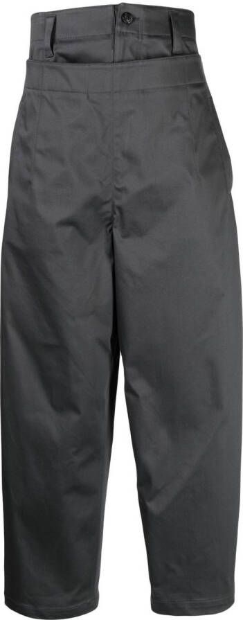 SONGZIO Pantalon met wijde pijpen Blauw
