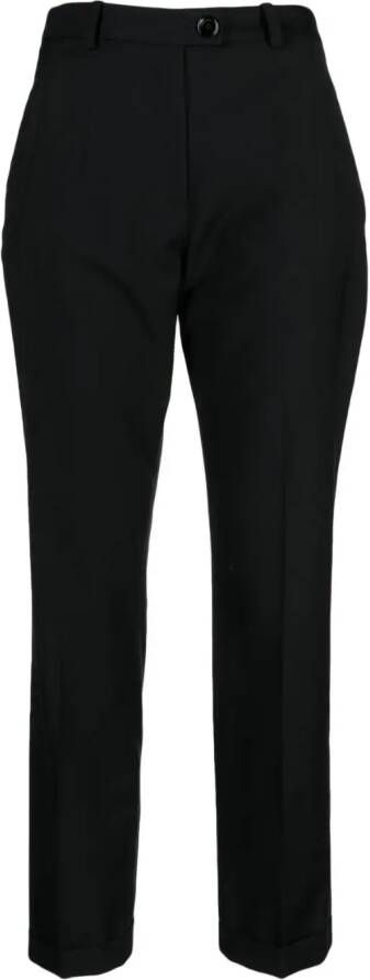Sonia Rykiel Broek met toelopende pijpen Zwart