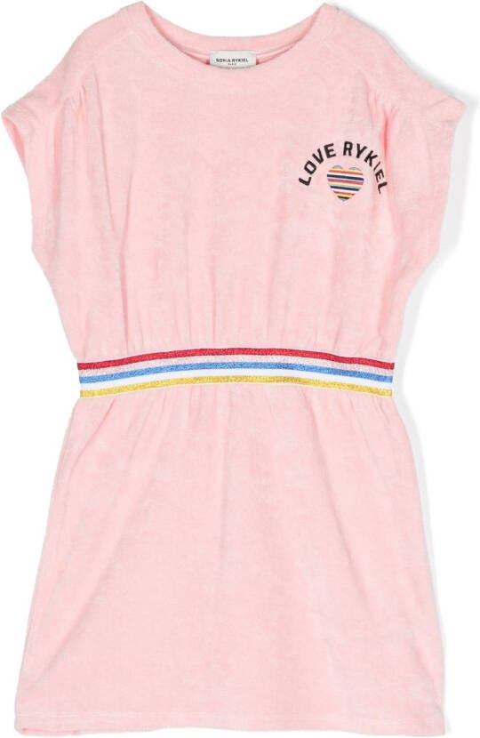 SONIA RYKIEL ENFANT Mouwloze jurk Roze
