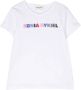 SONIA RYKIEL ENFANT T-shirt met geborduurd logo Wit - Thumbnail 1