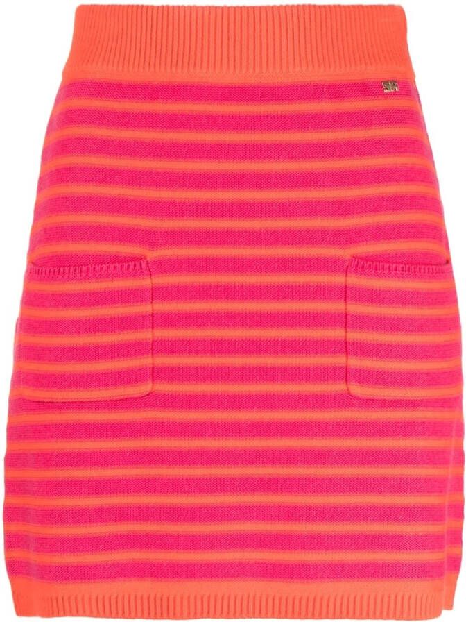 Sonia Rykiel Gestreepte rok Roze