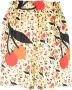 Sonia Rykiel Shorts met kersenprint Geel - Thumbnail 1
