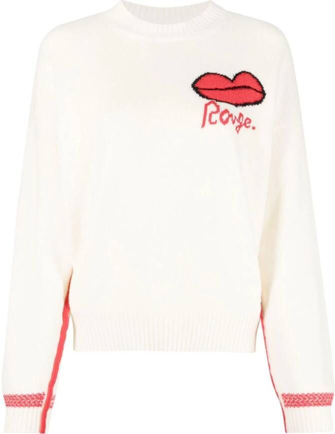 Sonia Rykiel Trui met ronde hals Beige - Foto 1