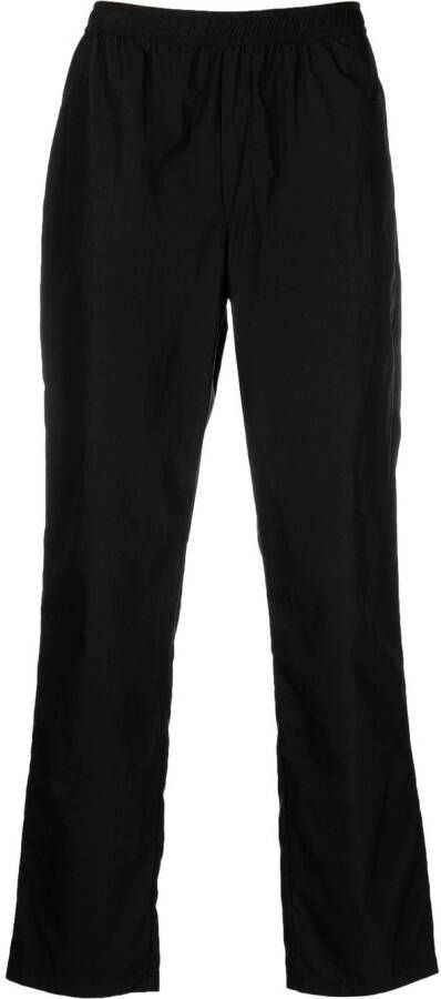 Soulland Broek met toelopende pijpen Zwart