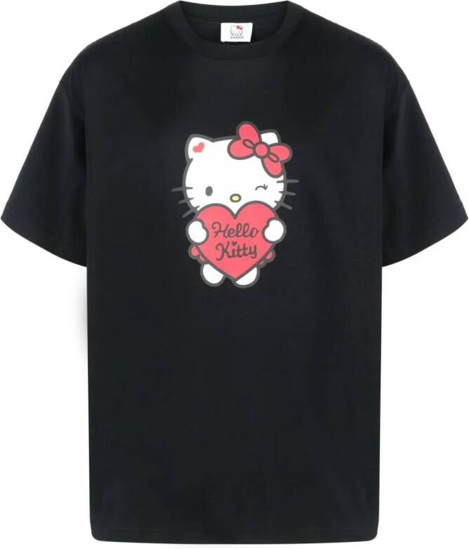 Soulland T-shirt met logoprint Zwart