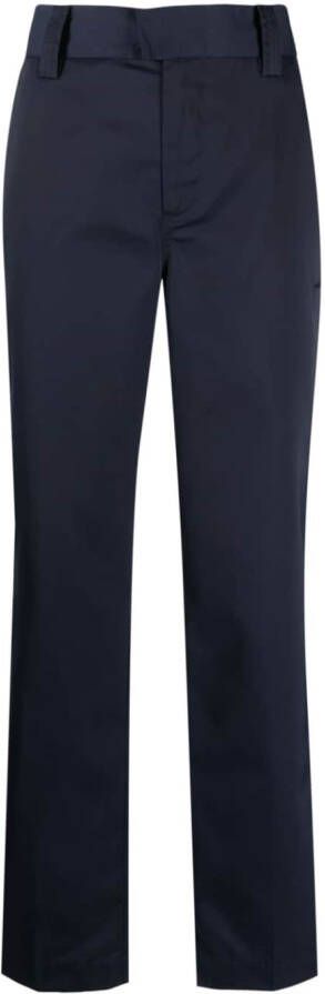 Soulland Straight broek Blauw