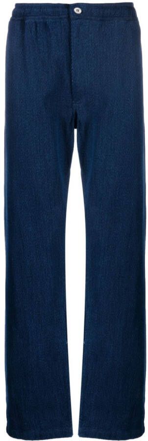 Soulland Ribfluwelen broek Blauw