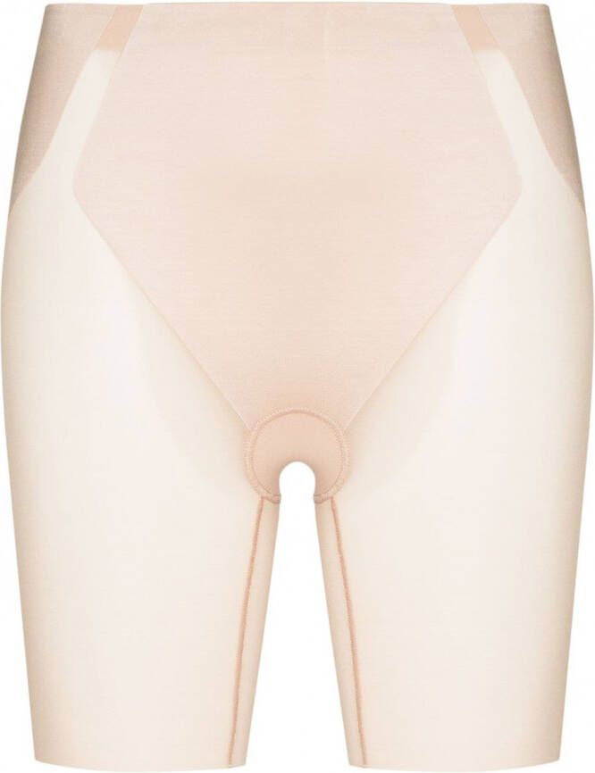 SPANX Mid-rise shorts Beige