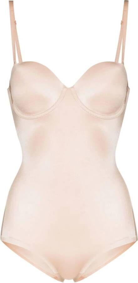 SPANX Romper met print Beige