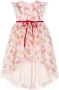 SPERANZA Jurk met grafische print Roze - Thumbnail 1