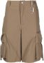 Spoonyard Shorts met cargo zakken Bruin - Thumbnail 1