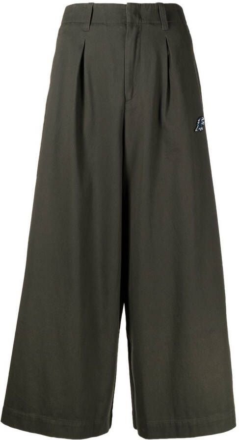 SPORT b. by agnès b. Culotte met logopatch Groen