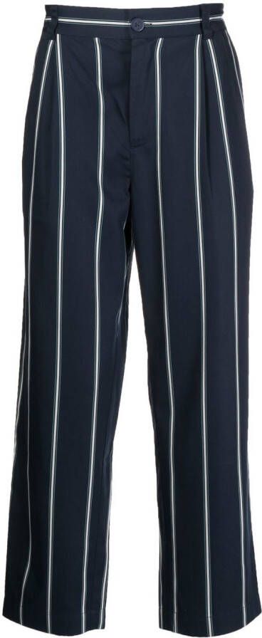 SPORT b. by agnès b. Gestreepte broek Blauw