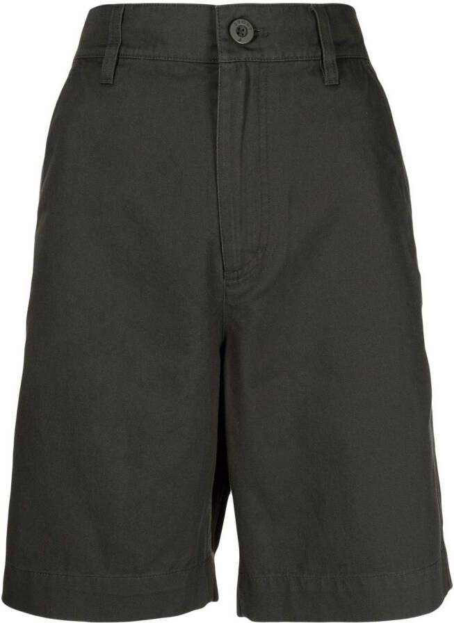 SPORT b. by agnès b. High waist shorts Groen