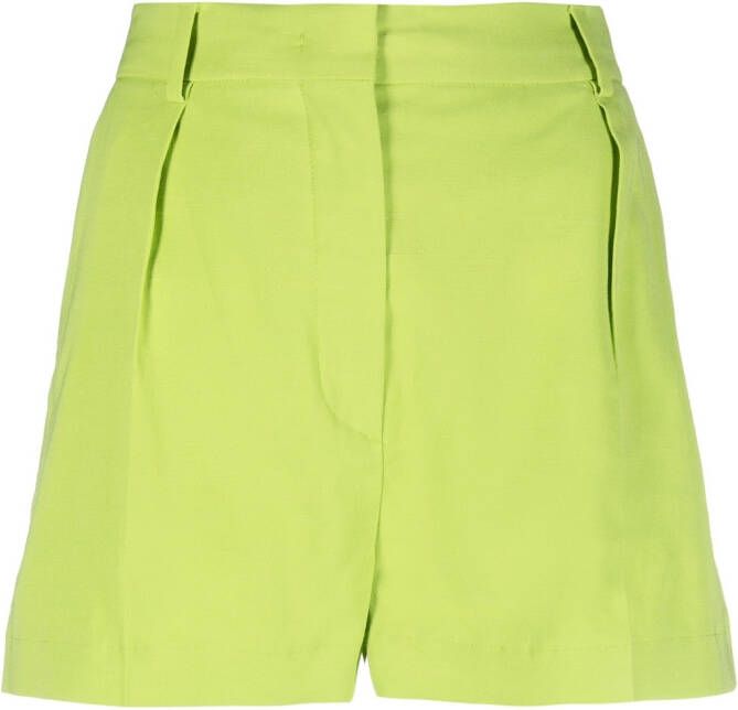 Sportmax High waist shorts Groen