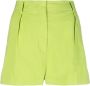 Sportmax High waist shorts Groen - Thumbnail 1