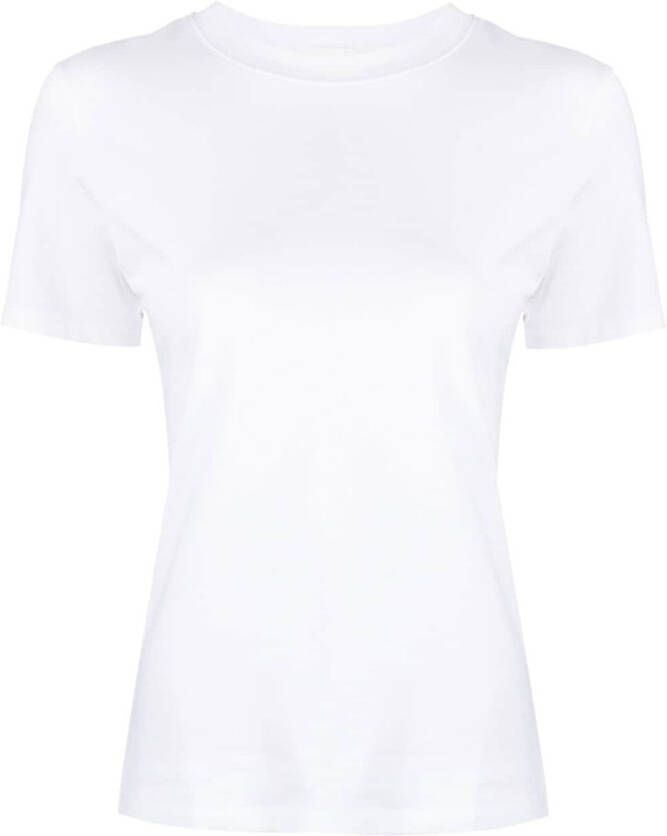 Sportmax T-shirt met ronde hals Wit