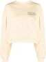Sporty & Rich Cropped sweater Geel - Thumbnail 1