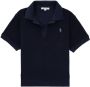 Sporty & Rich Poloshirt met geborduurd logo Blauw - Thumbnail 1