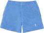 Sporty & Rich Shorts met geborduurd logo Blauw - Thumbnail 1