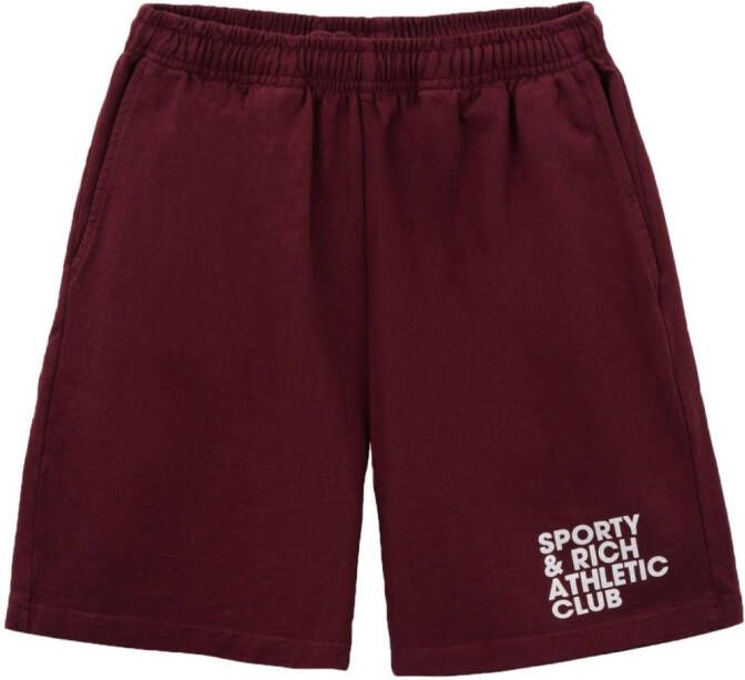 Sporty & Rich Trainingsshorts Rood