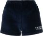 Sporty & Rich Fluwelen shorts Blauw - Thumbnail 1