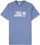 Sporty & Rich T-shirt met print Blauw - Thumbnail 1