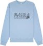 Sporty & Rich Sweater met logoprint Blauw - Thumbnail 1