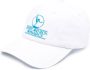 Sporty & Rich Honkbalpet met geborduurd logo Wit - Thumbnail 1